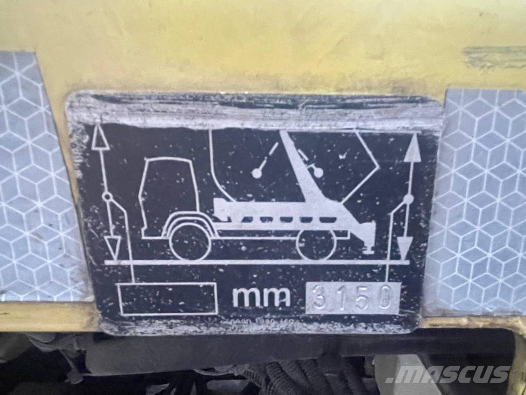 MAN TGM 18.290 4X2 MEILLER SKIP LOADER Скиповые погрузчики