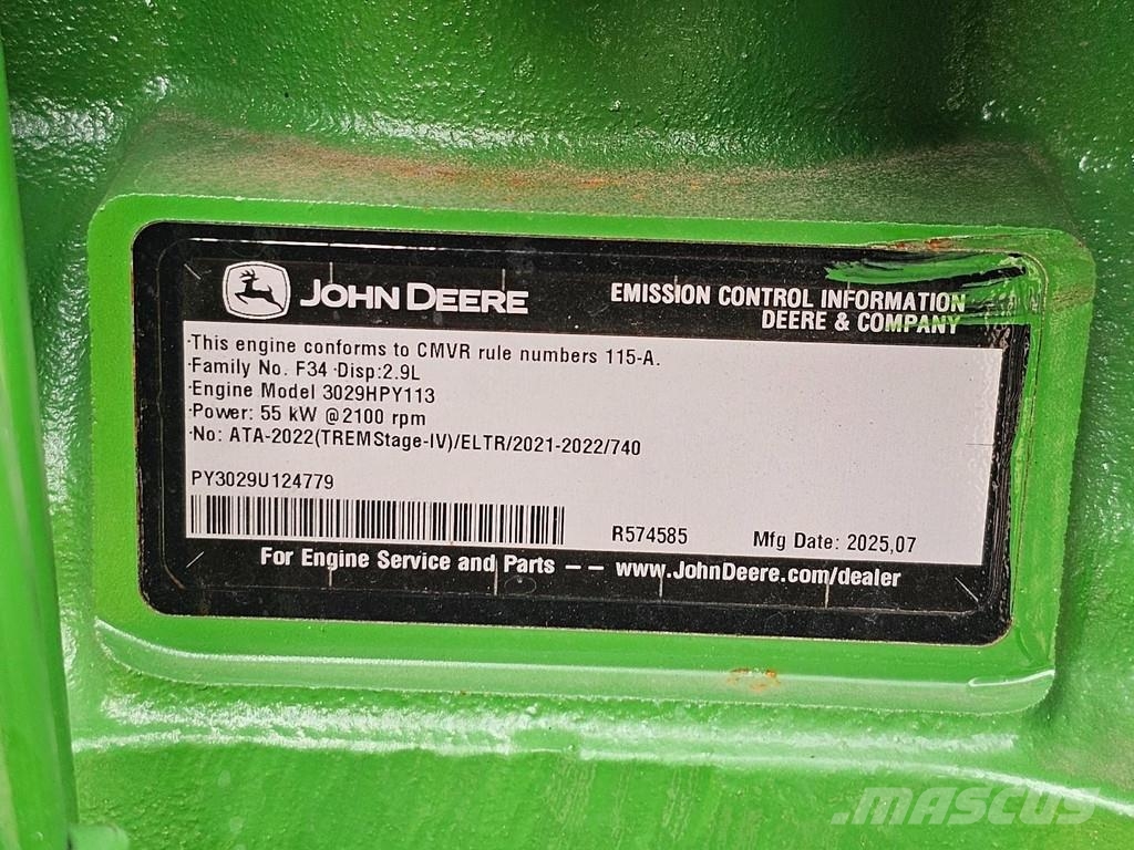 John Deere 5075E 트랙터