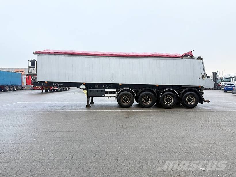 HK TIPPER 4 axle Tipper / Alukastenmulde Kipper Semirremolques bañera