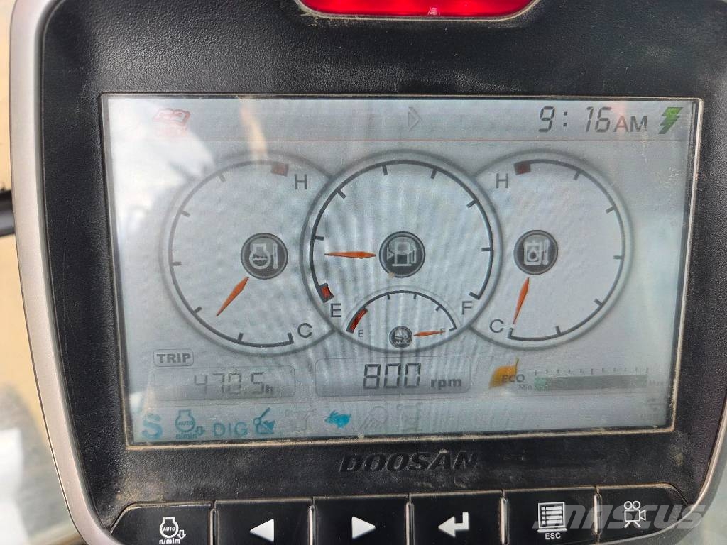 Doosan DX 255 LC-5, 2021, 9.340h, 25,5t, 1,55mc bucket Εκσκαφείς με ερπύστριες