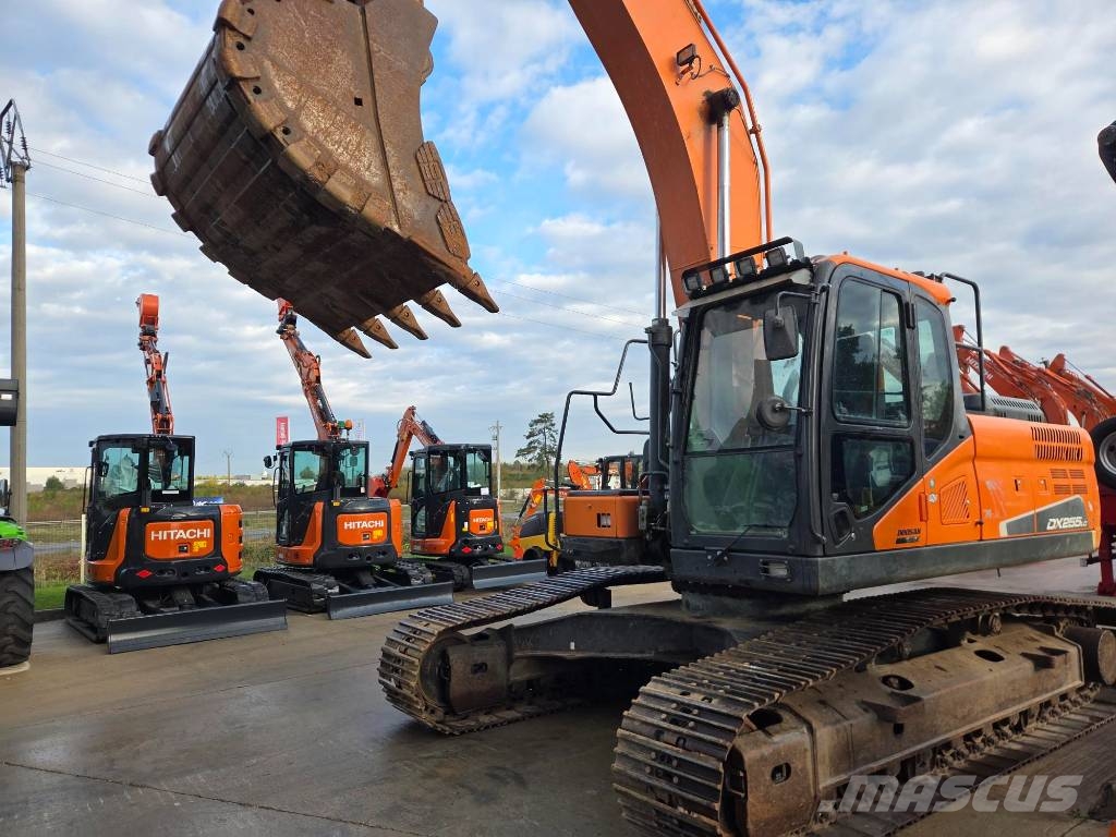 Doosan DX 255 LC-5, 2021, 9.340h, 25,5t, 1,55mc bucket Εκσκαφείς με ερπύστριες