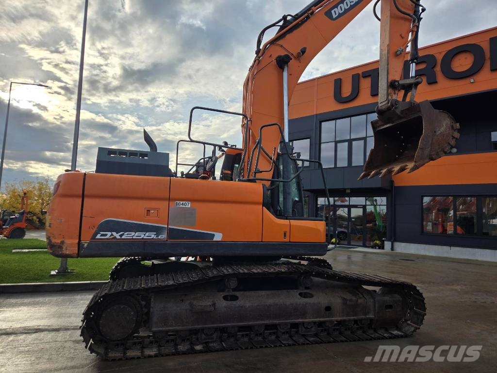 Doosan DX 255 LC-5, 2021, 9.340h, 25,5t, 1,55mc bucket Εκσκαφείς με ερπύστριες