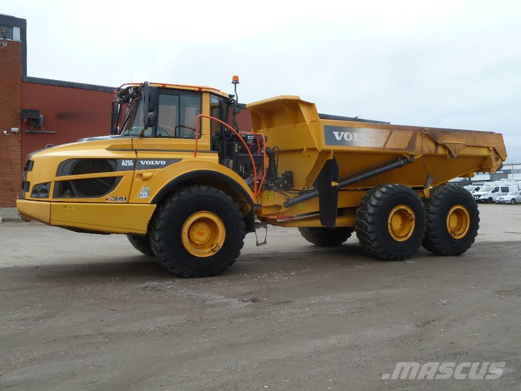 Volvo A25G / 3.500 tim. Rammestyrte Dumpere