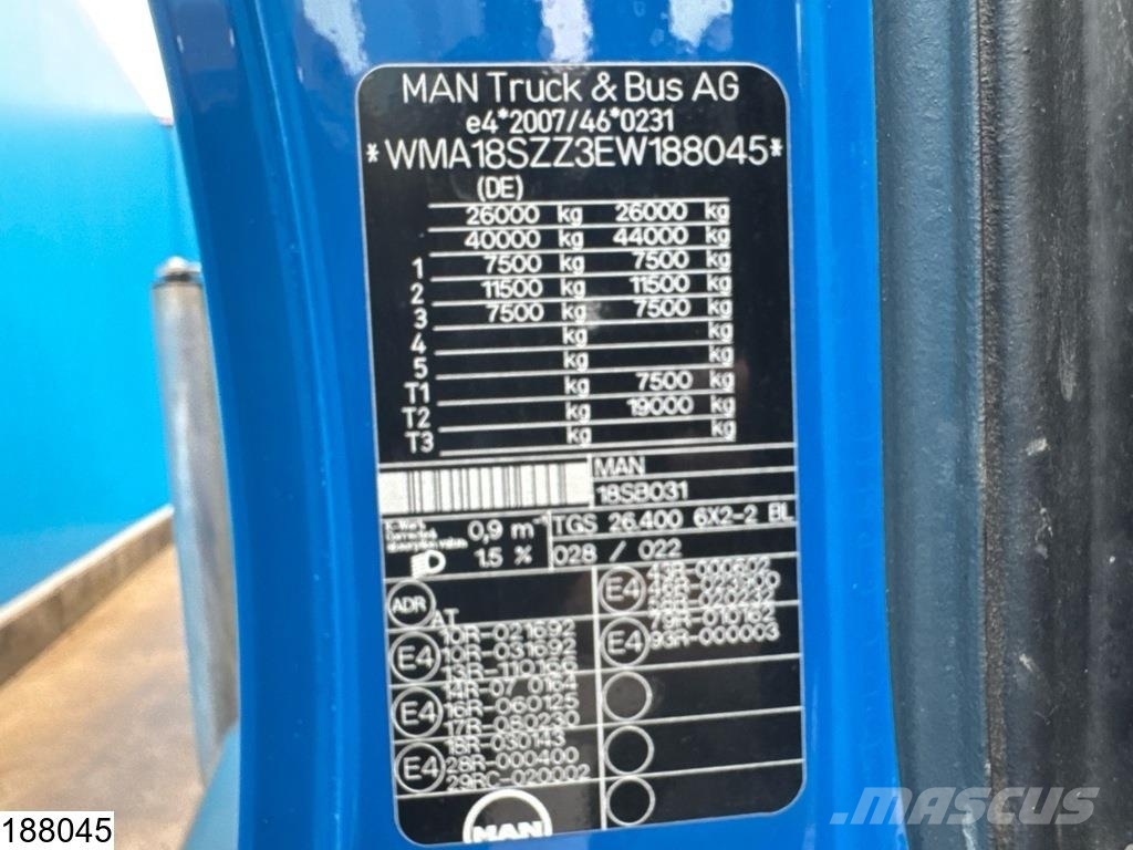 MAN TGS 26 400 6x2, EURO 5, Esterer, 19.970 L, 4 Comp Camiones cisternas