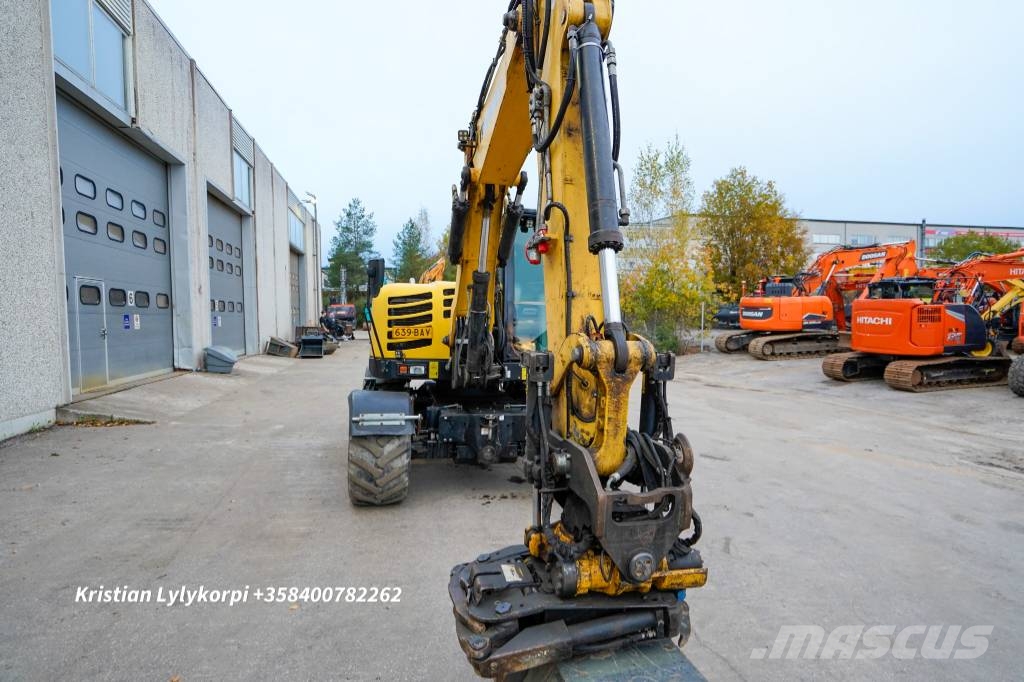 Yanmar B95W ENGCONILLA Ekskavatori uz riteņiem