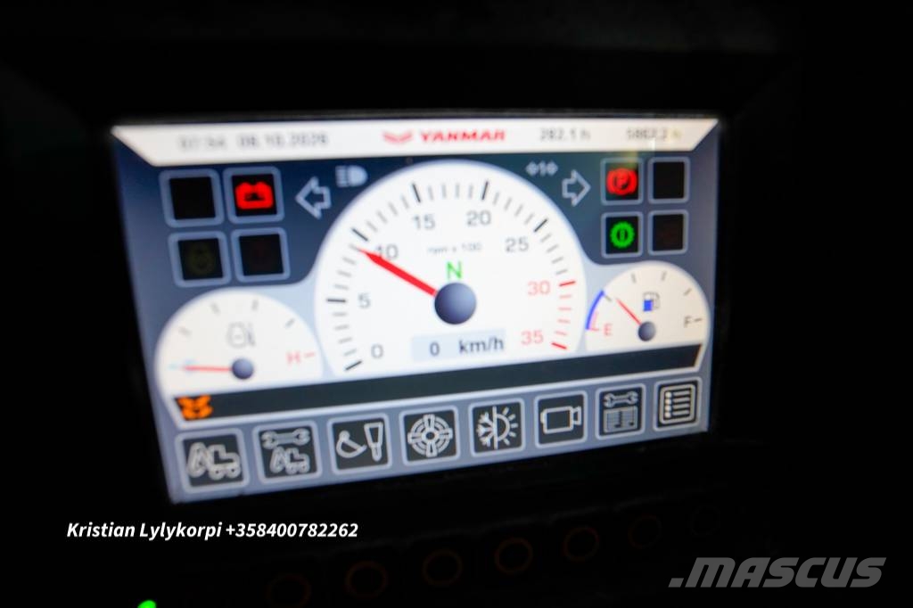 Yanmar B95W ENGCONILLA Ekskavatori uz riteņiem
