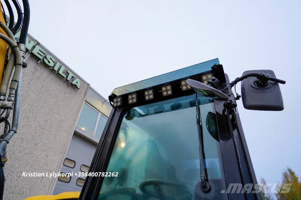 Yanmar B95W ENGCONILLA Ekskavatori uz riteņiem