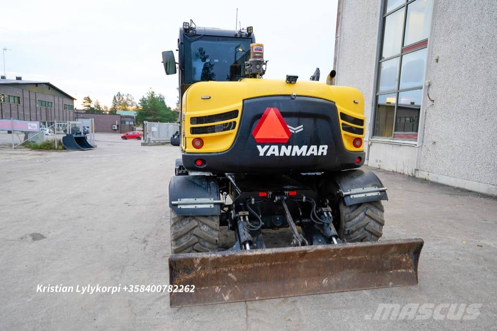 Yanmar B95W ENGCONILLA Ekskavatori uz riteņiem