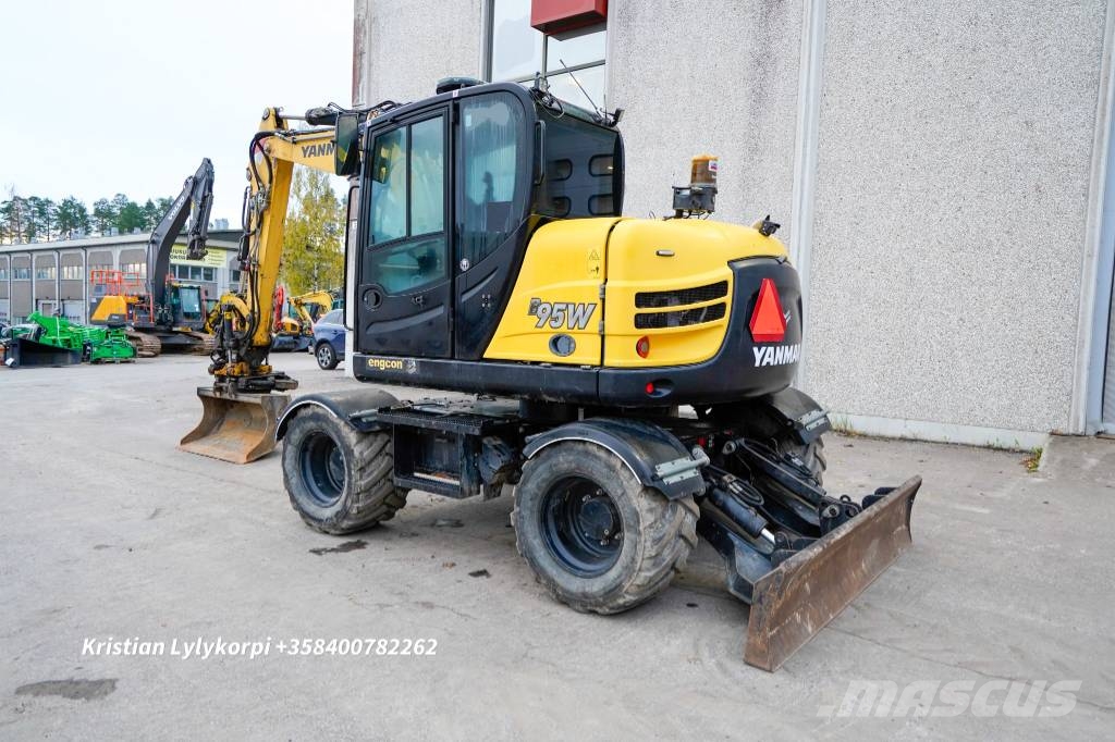 Yanmar B95W ENGCONILLA Ekskavatori uz riteņiem