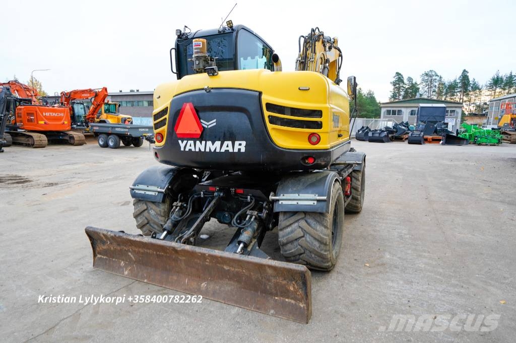 Yanmar B95W ENGCONILLA Ekskavatori uz riteņiem