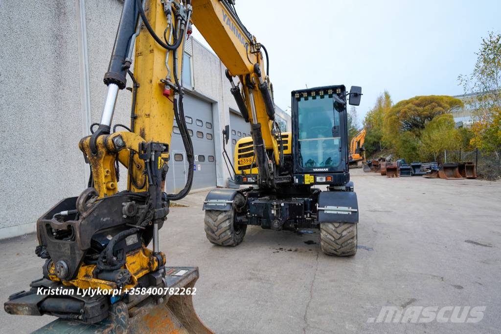 Yanmar B95W ENGCONILLA Ekskavatori uz riteņiem