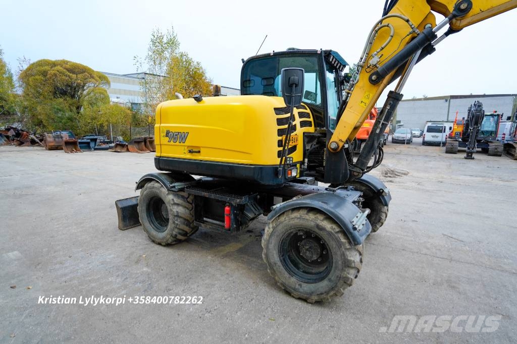 Yanmar B95W ENGCONILLA Ekskavatori uz riteņiem