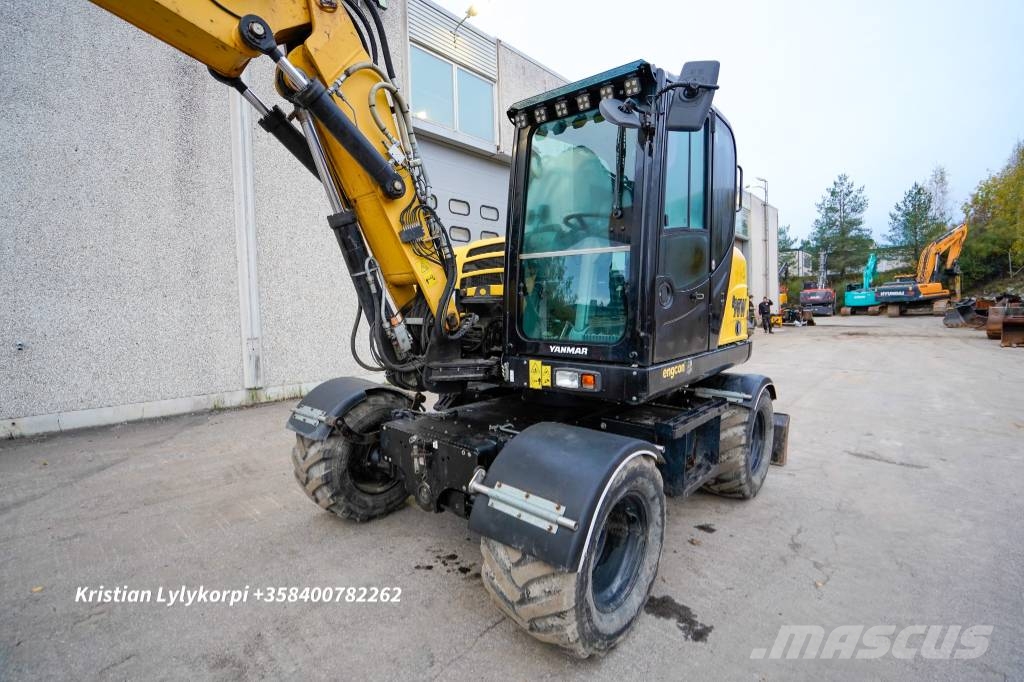 Yanmar B95W ENGCONILLA Ekskavatori uz riteņiem