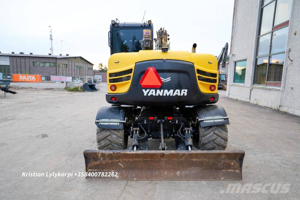 Yanmar B95W ENGCONILLA Ekskavatori uz riteņiem
