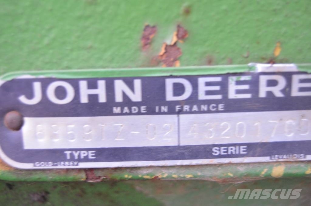 John Deere 3659 TZ Lisävarusteet ja komponentit