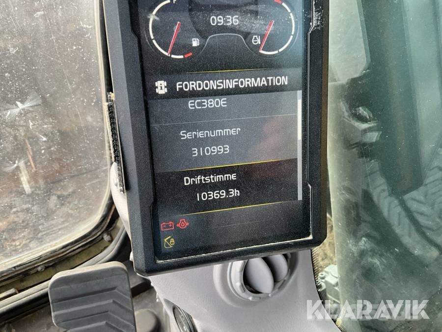 Volvo EC 380 EL Bagri goseničarji