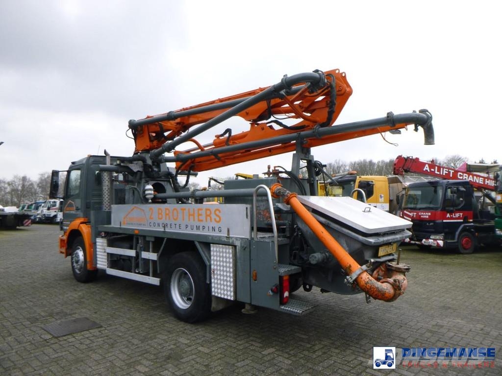 Mercedes-Benz Atego 1823 4x2 Putzmeister concrete pump 16 m Camiões bomba Betão