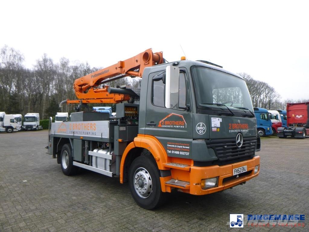 Mercedes-Benz Atego 1823 4x2 Putzmeister concrete pump 16 m Concrete pump trucks