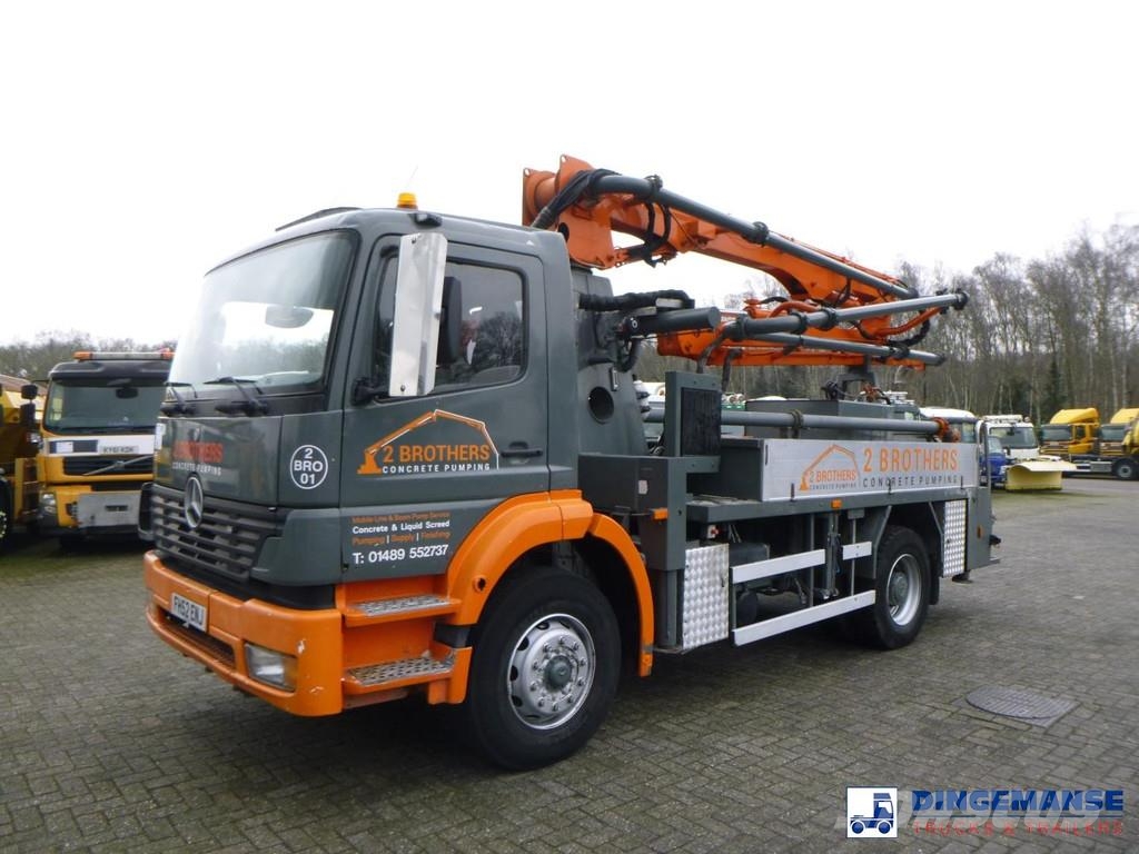 Mercedes-Benz Atego 1823 4x2 Putzmeister concrete pump 16 m Camiões bomba Betão