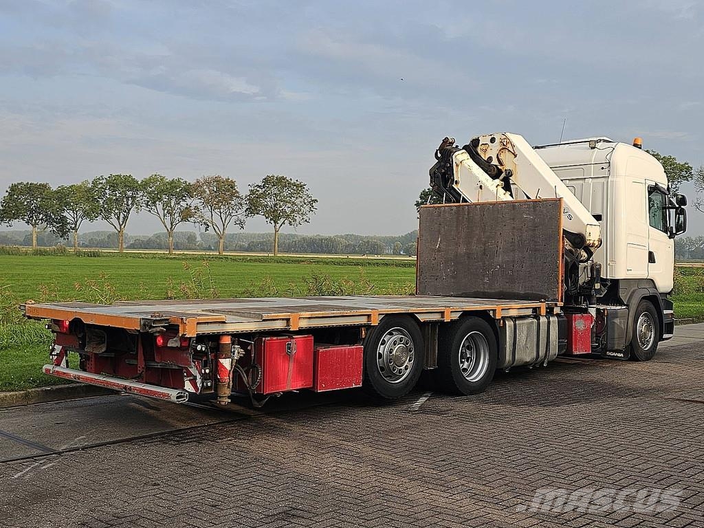 Scania R450 HMF 5020 Plošinové nákladné automobily/nákladné automobily so sklápacími bočnicami