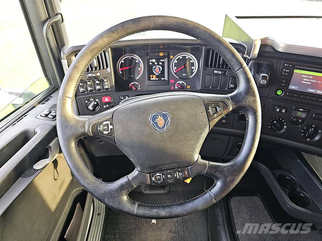 Scania R450 HMF 5020 Plošinové nákladné automobily/nákladné automobily so sklápacími bočnicami