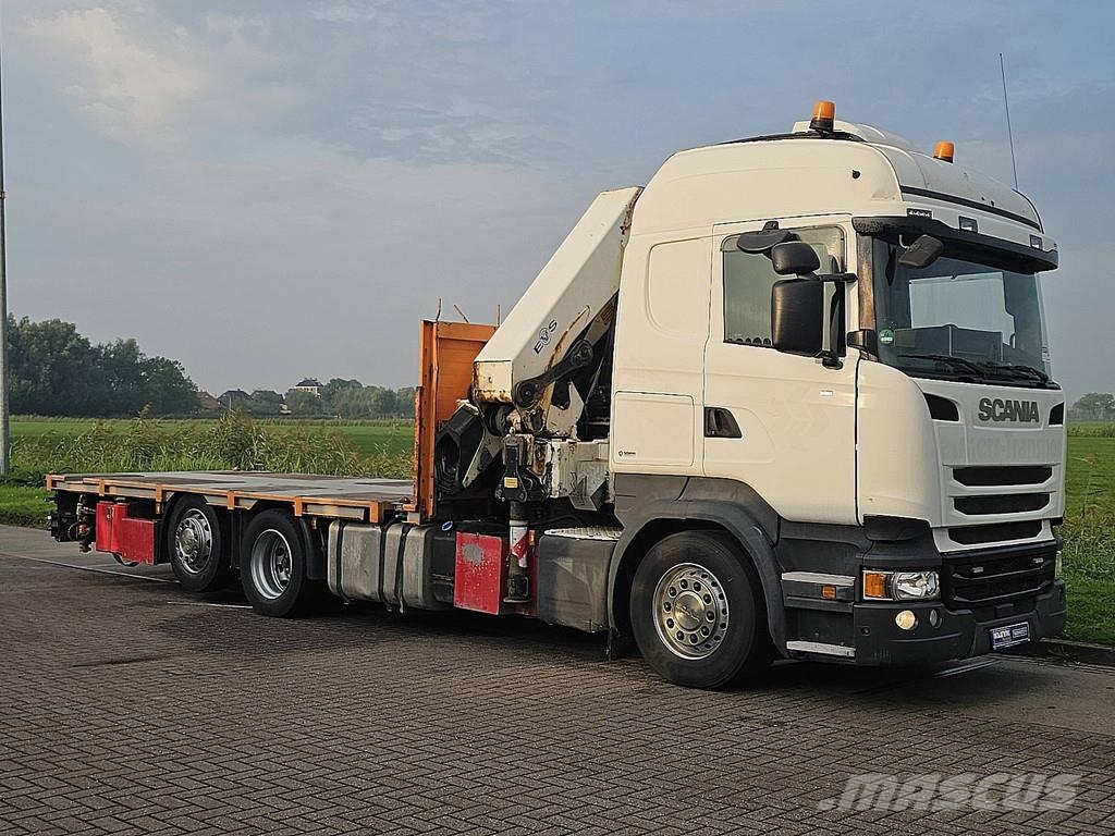 Scania R450 HMF 5020 Plošinové nákladné automobily/nákladné automobily so sklápacími bočnicami