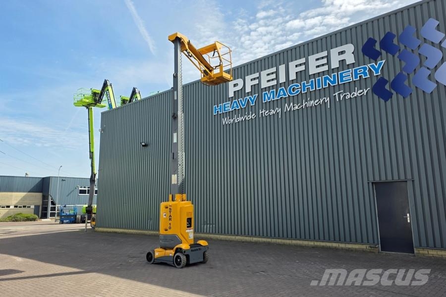 Haulotte STAR 10 Electric, 10m Working Height, 3m Reach, 20 Коленчатые подъемники