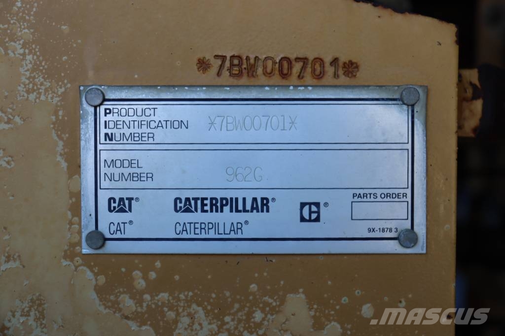 CAT 962G Carregadeiras de rodas
