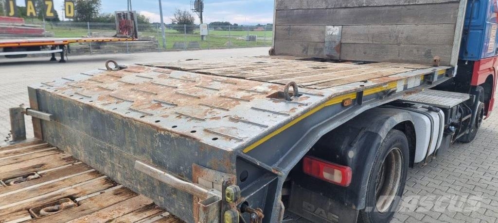 Meusburger Semi | 3 axle BPW | Radmulden | Niskopodwoziowa Semi Reboques Carga Baixa