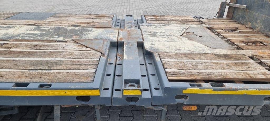 Meusburger Semi | 3 axle BPW | Radmulden | Niskopodwoziowa Semi Reboques Carga Baixa