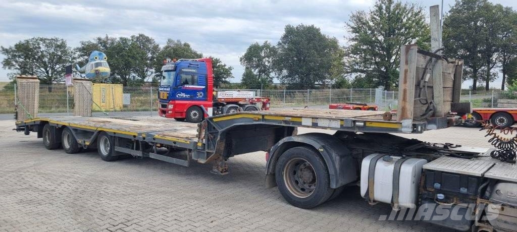 Meusburger Semi | 3 axle BPW | Radmulden | Niskopodwoziowa Semi Reboques Carga Baixa