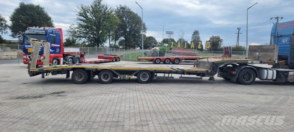 Meusburger Semi | 3 axle BPW | Radmulden | Niskopodwoziowa Semi Reboques Carga Baixa