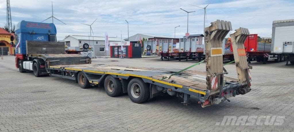 Meusburger Semi | 3 axle BPW | Radmulden | Niskopodwoziowa Semi Reboques Carga Baixa