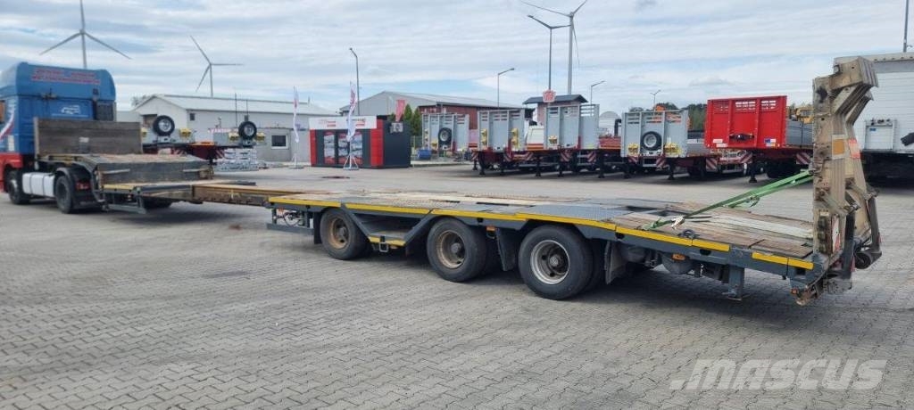 Meusburger Semi | 3 axle BPW | Radmulden | Niskopodwoziowa Semi Reboques Carga Baixa