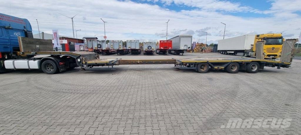 Meusburger Semi | 3 axle BPW | Radmulden | Niskopodwoziowa Semi Reboques Carga Baixa