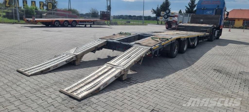 Meusburger Semi | 3 axle BPW | Radmulden | Niskopodwoziowa Semi Reboques Carga Baixa