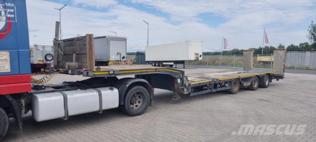 Meusburger Semi | 3 axle BPW | Radmulden | Niskopodwoziowa Semi Reboques Carga Baixa