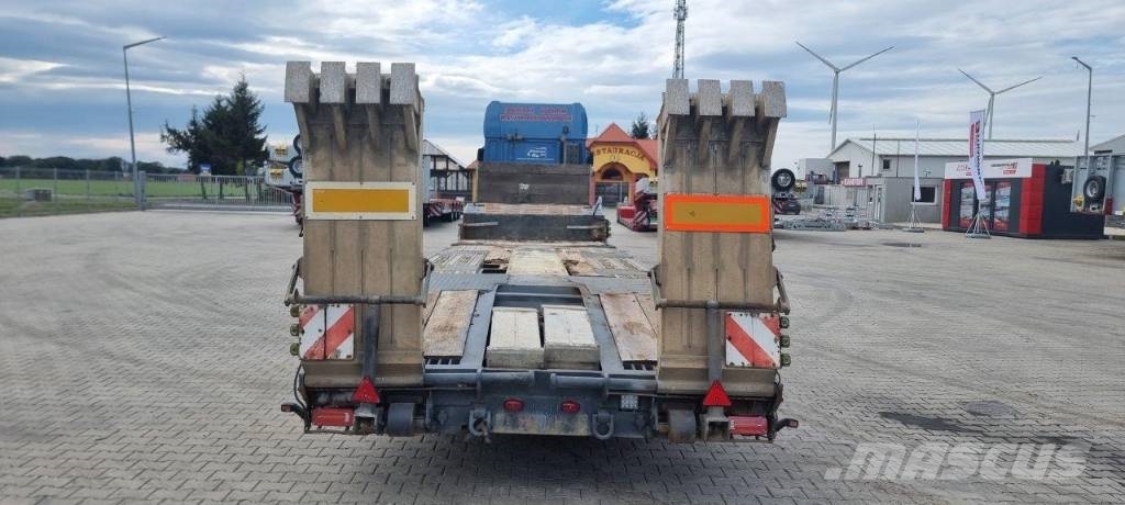 Meusburger Semi | 3 axle BPW | Radmulden | Niskopodwoziowa Semi Reboques Carga Baixa