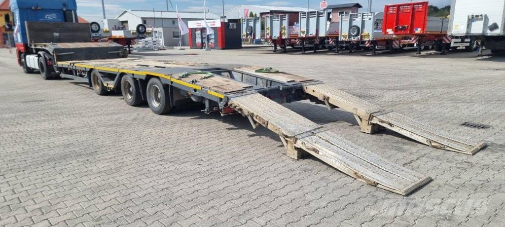 Meusburger Semi | 3 axle BPW | Radmulden | Niskopodwoziowa Semi Reboques Carga Baixa