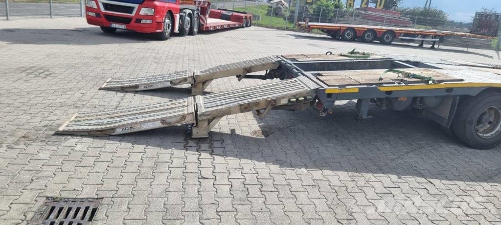 Meusburger Semi | 3 axle BPW | Radmulden | Niskopodwoziowa Semi Reboques Carga Baixa