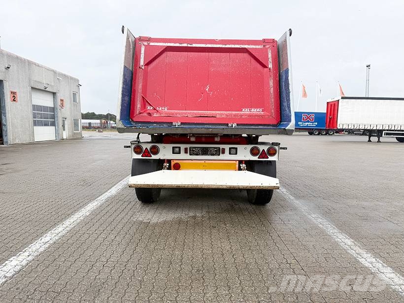 Kel-Berg 4 axle Tipper 37 m3 / 4 achse Kipper 37 m3 Tipptrailer