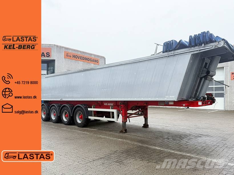 Kel-Berg 4 axle Tipper 37 m3 / 4 achse Kipper 37 m3 Tipptrailer
