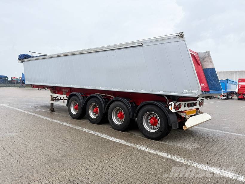 Kel-Berg 4 axle Tipper 37 m3 / 4 achse Kipper 37 m3 Tipptrailer