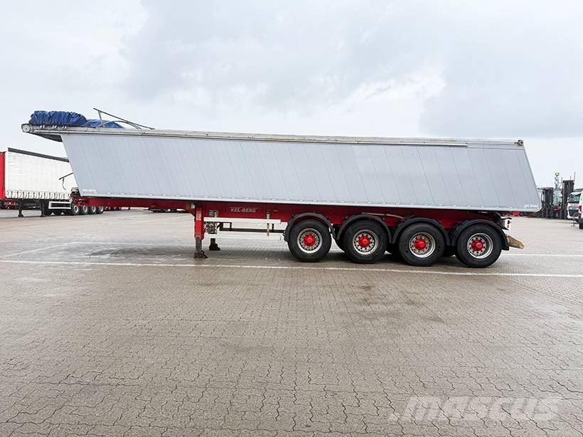 Kel-Berg 4 axle Tipper 37 m3 / 4 achse Kipper 37 m3 Tipptrailer