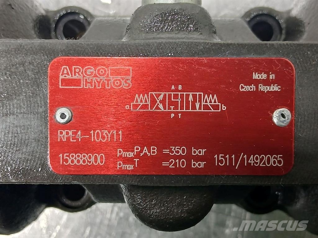 Argo Hytos RPE4-103Y11-15888900-NG10 4/3 Valve هيدروليات