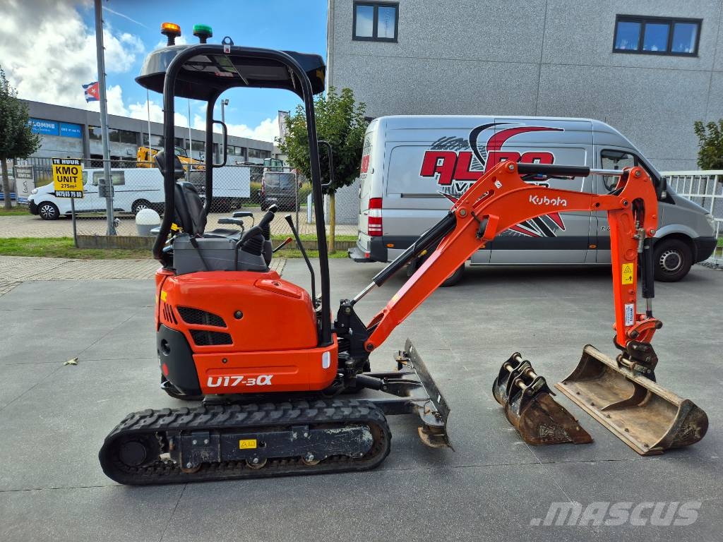 Kubota U 17-3 Mini excavators < 7t (Mini diggers)