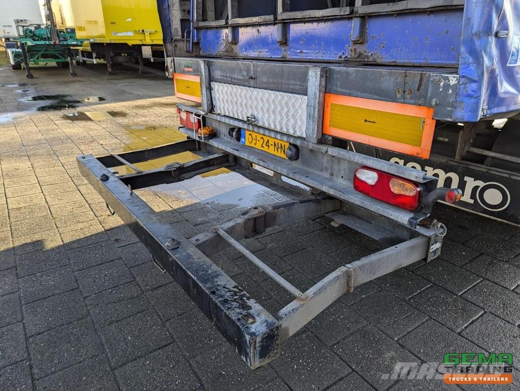 Samro ST39WGWE 12.9M 3-Axles BPW - Sliding Hood - Lift/S フラットベッドセミトレーラー/ドロップサイドセミトレーラー