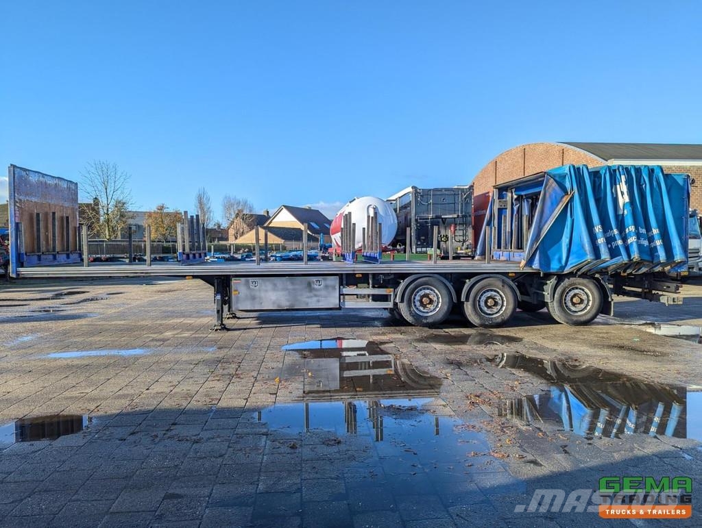 Samro ST39WGWE 12.9M 3-Axles BPW - Sliding Hood - Lift/S フラットベッドセミトレーラー/ドロップサイドセミトレーラー