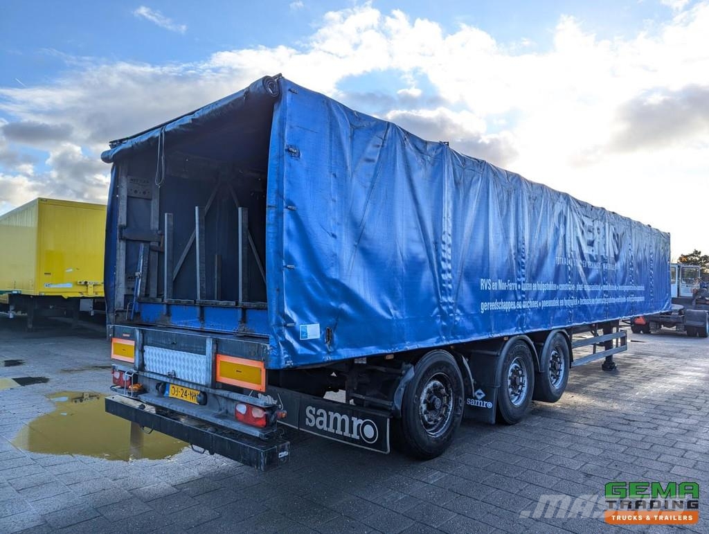 Samro ST39WGWE 12.9M 3-Axles BPW - Sliding Hood - Lift/S フラットベッドセミトレーラー/ドロップサイドセミトレーラー