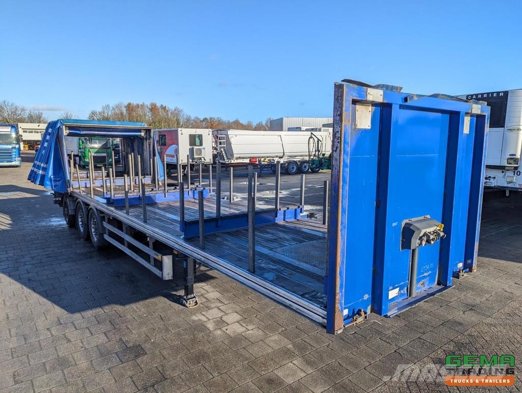Samro ST39WGWE 12.9M 3-Axles BPW - Sliding Hood - Lift/S フラットベッドセミトレーラー/ドロップサイドセミトレーラー